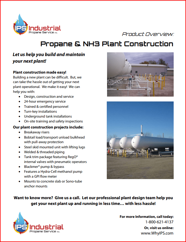 Plant Construction Flyer