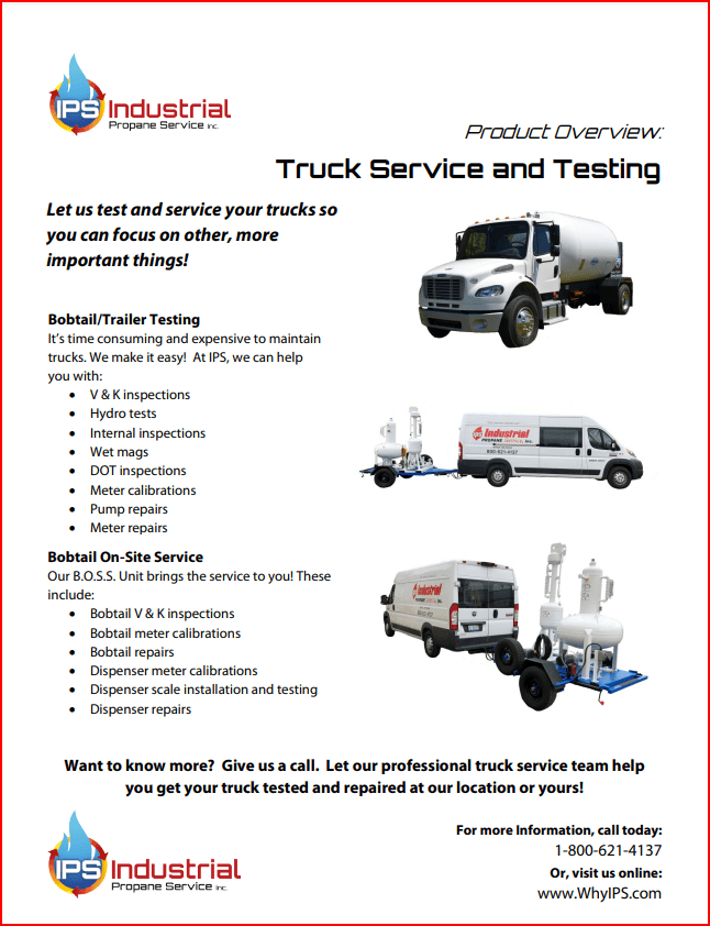 Truck Service Flyer