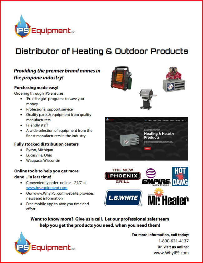 Heating Outdoor Products Flyer